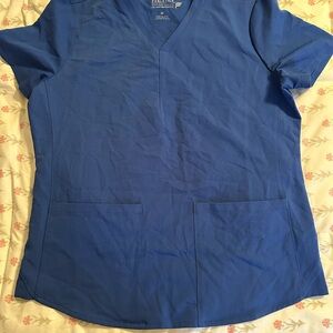 Fabletics Blue Women's Scrub Top